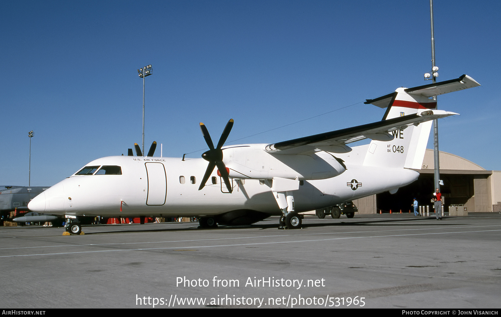 Aircraft Photo of 84-0048 / AF84-048 | De Havilland Canada E-9A Dash 8 | USA - Air Force | AirHistory.net #531965