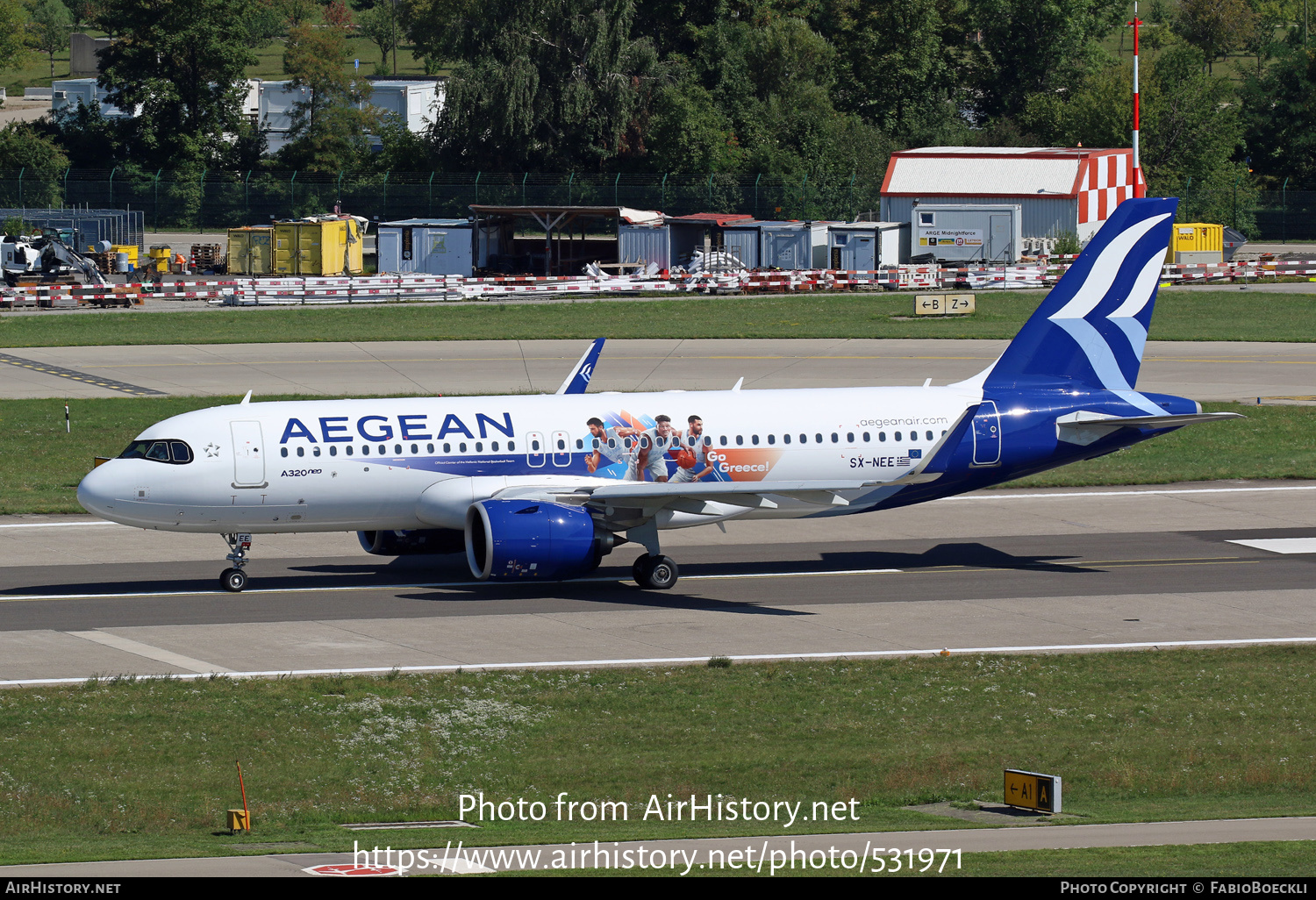 Aircraft Photo of SX-NEE | Airbus A320-271N | Aegean Airlines | AirHistory.net #531971