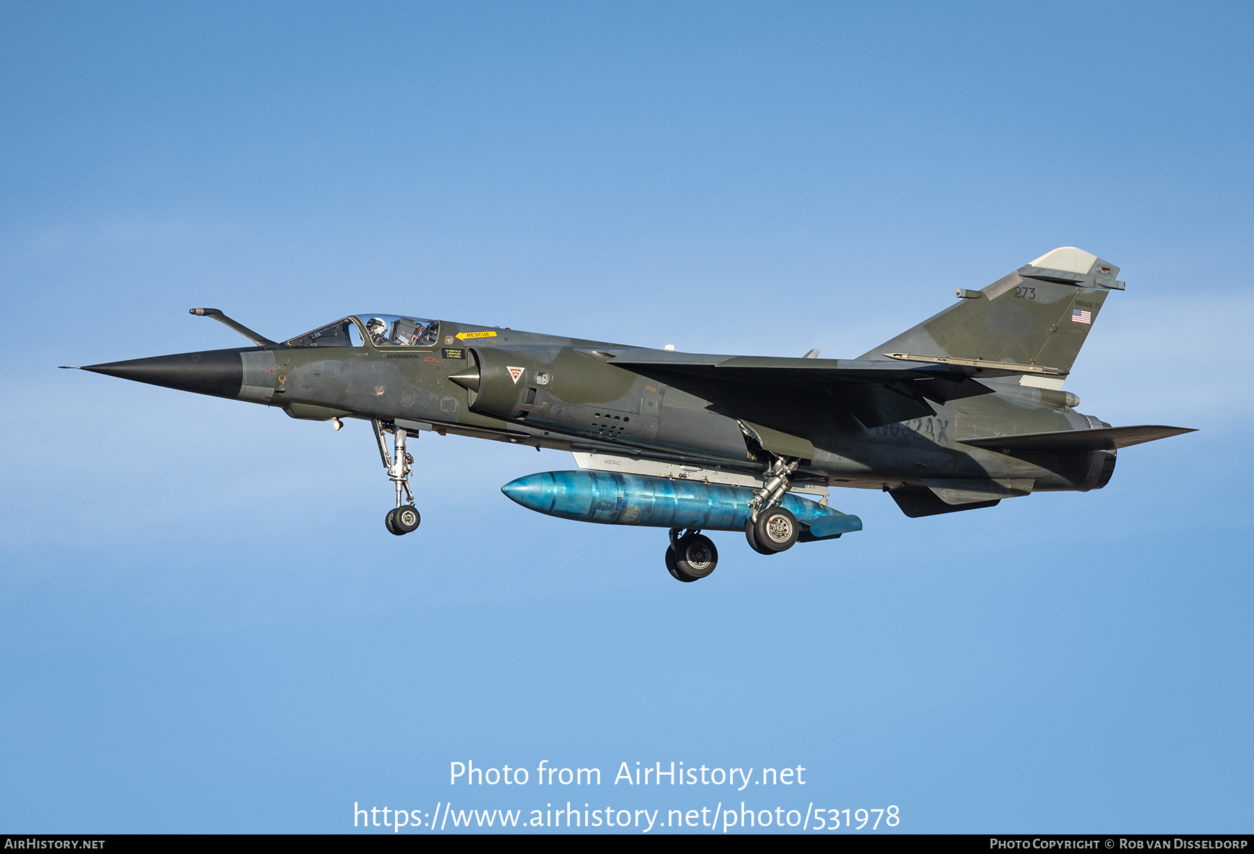 Aircraft Photo of N632AX / 273 | Dassault Mirage F1CT | ATAC - Airborne Tactical Advantage Company | AirHistory.net #531978