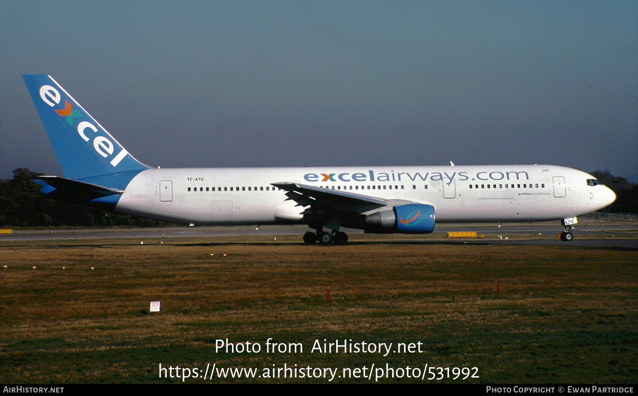 Aircraft Photo of TF-ATU | Boeing 767-3Y0/ER | Excel Airways | AirHistory.net #531992