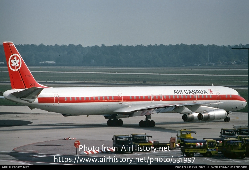 Aircraft Photo of C-FTIQ | McDonnell Douglas DC-8-63 | Air Canada | AirHistory.net #531997