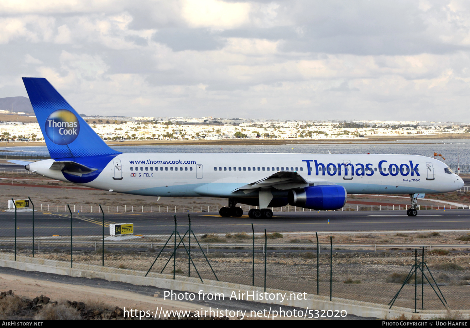 Aircraft Photo of G-FCLK | Boeing 757-2Y0 | Thomas Cook Airlines | AirHistory.net #532020