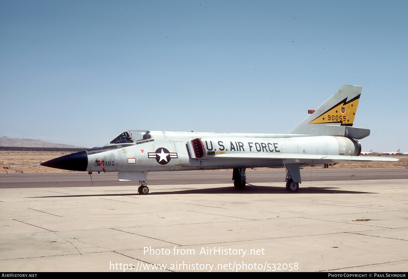 Aircraft Photo of 59-0059 / 90059 | Convair QF-106A Delta Dart | USA - Air Force | AirHistory.net #532058