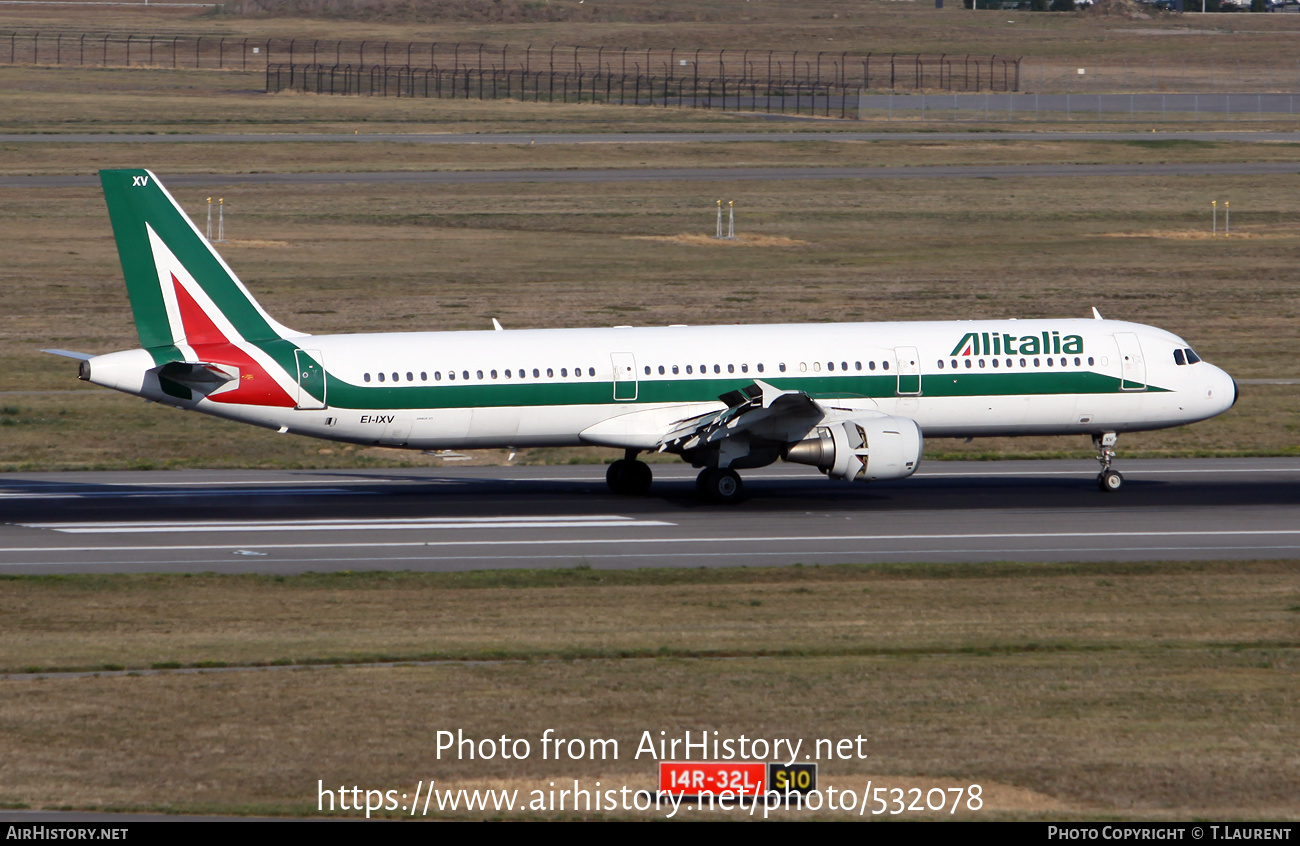 Aircraft Photo of EI-IXV | Airbus A321-112 | Alitalia | AirHistory.net #532078