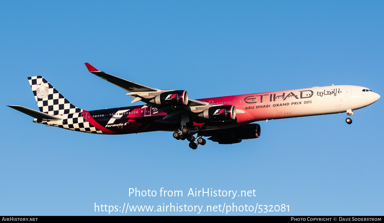 Aircraft Photo of A6-EHJ | Airbus A340-642 | Etihad Airways | AirHistory.net #532081