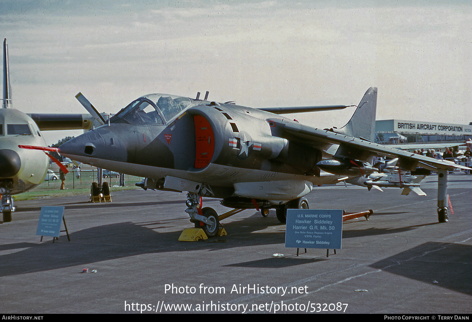 Aircraft Photo of 158709 | Hawker Siddeley AV-8A Harrier | USA - Marines | AirHistory.net #532087