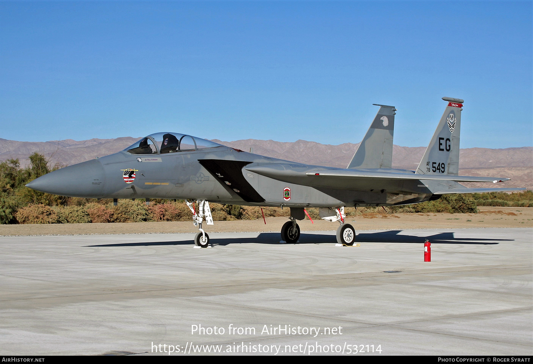 Aircraft Photo of 78-0549 / AF78-549 | McDonnell Douglas F-15C Eagle | USA - Air Force | AirHistory.net #532114