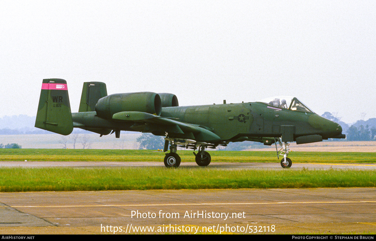 Aircraft Photo of 80-0155 / AF80-155 | Fairchild A-10A Thunderbolt II | USA - Air Force | AirHistory.net #532118