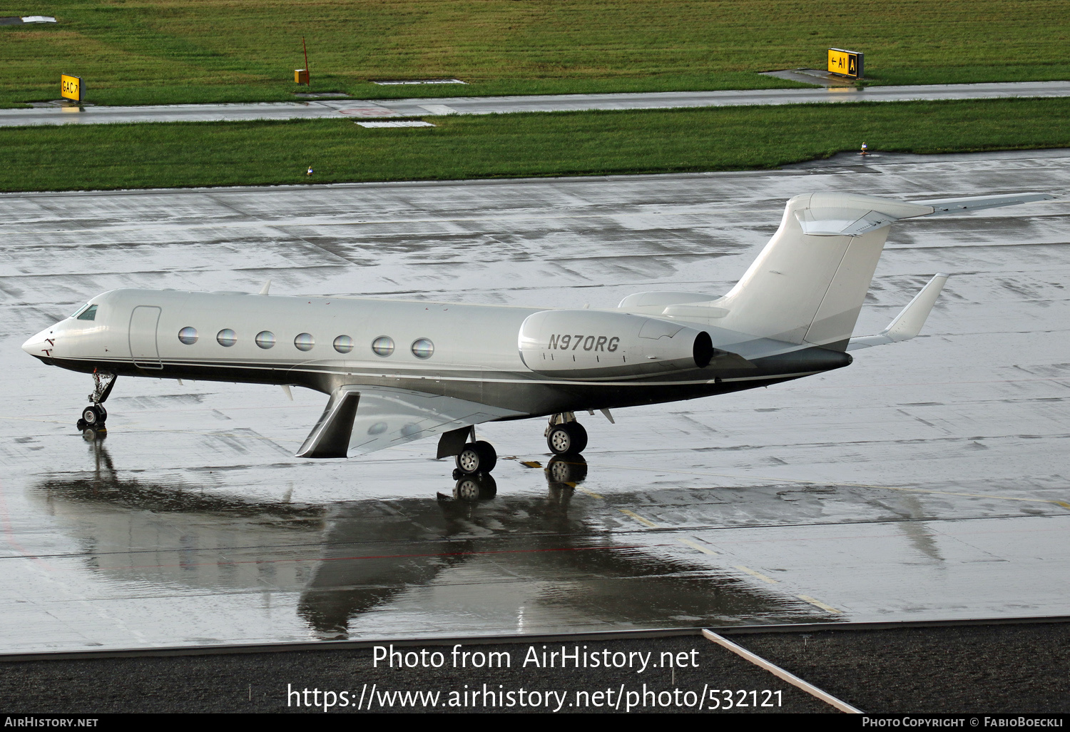 Aircraft Photo of N970RG | Gulfstream Aerospace G-V-SP Gulfstream G550 | AirHistory.net #532121