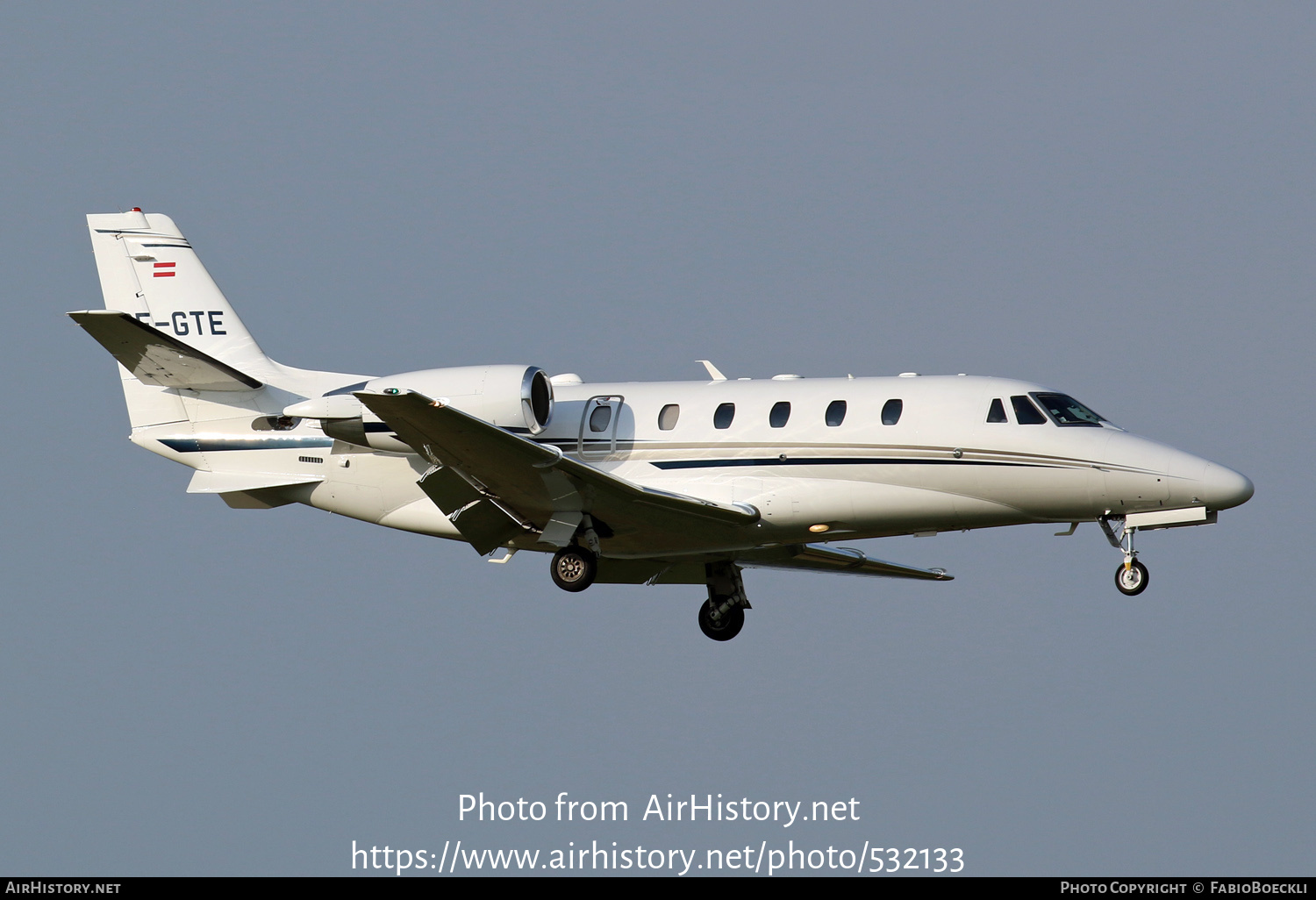 Aircraft Photo of OE-GTE | Cessna 560XL Citation XLS+ | AirHistory.net #532133