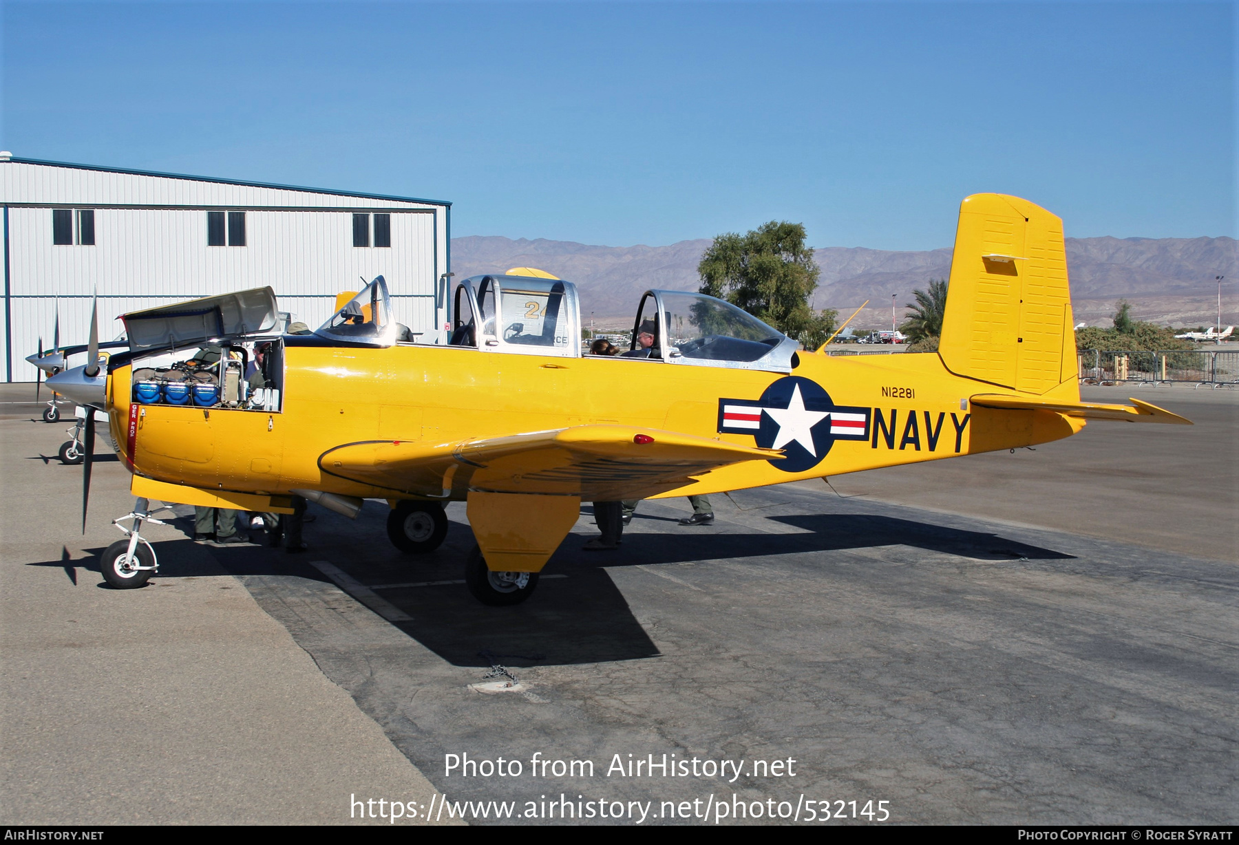 Aircraft Photo of N12281 | Beech T-34A Mentor | USA - Navy | AirHistory.net #532145