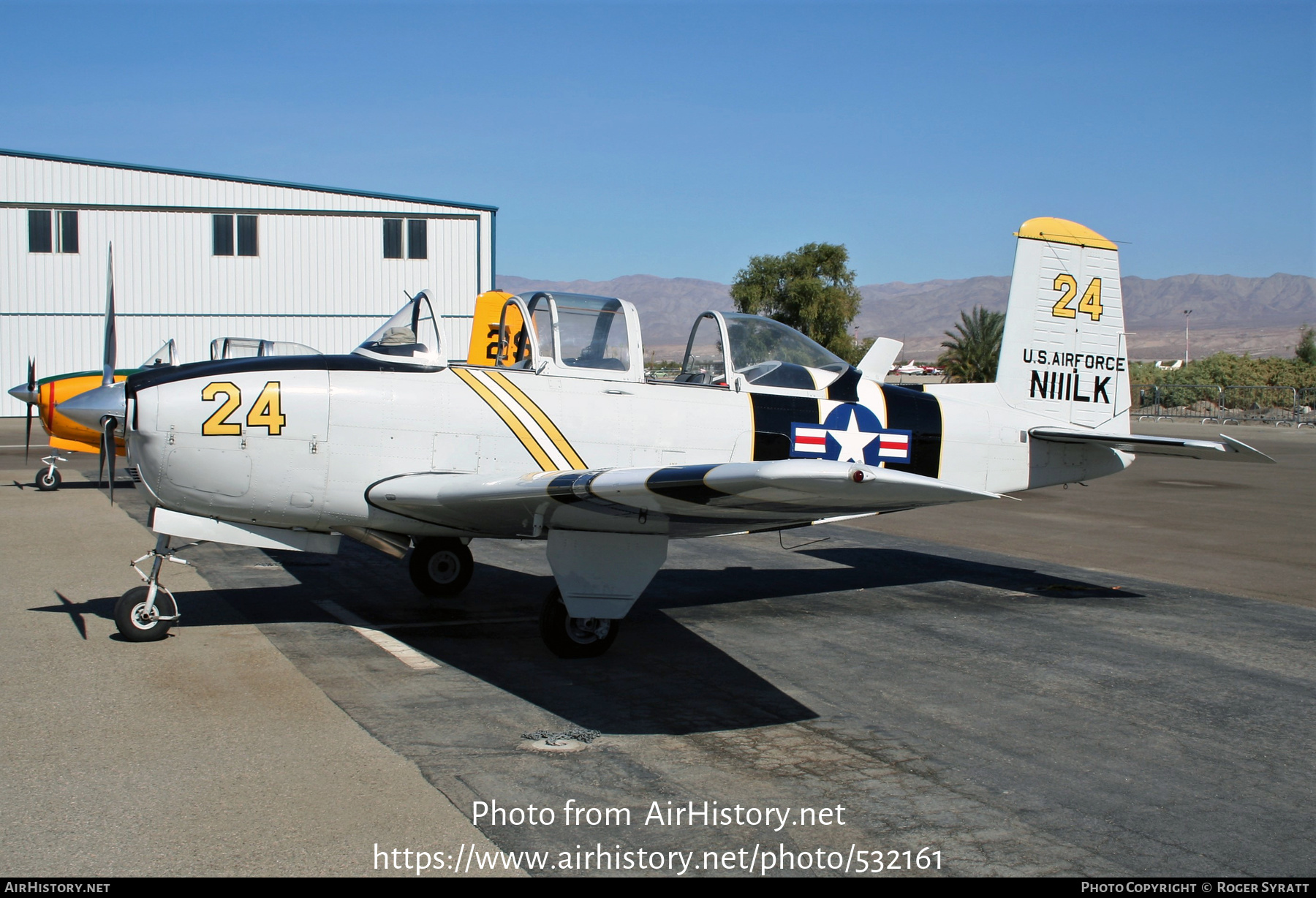 Aircraft Photo of N111LK | Beech T-34A Mentor | USA - Air Force | AirHistory.net #532161