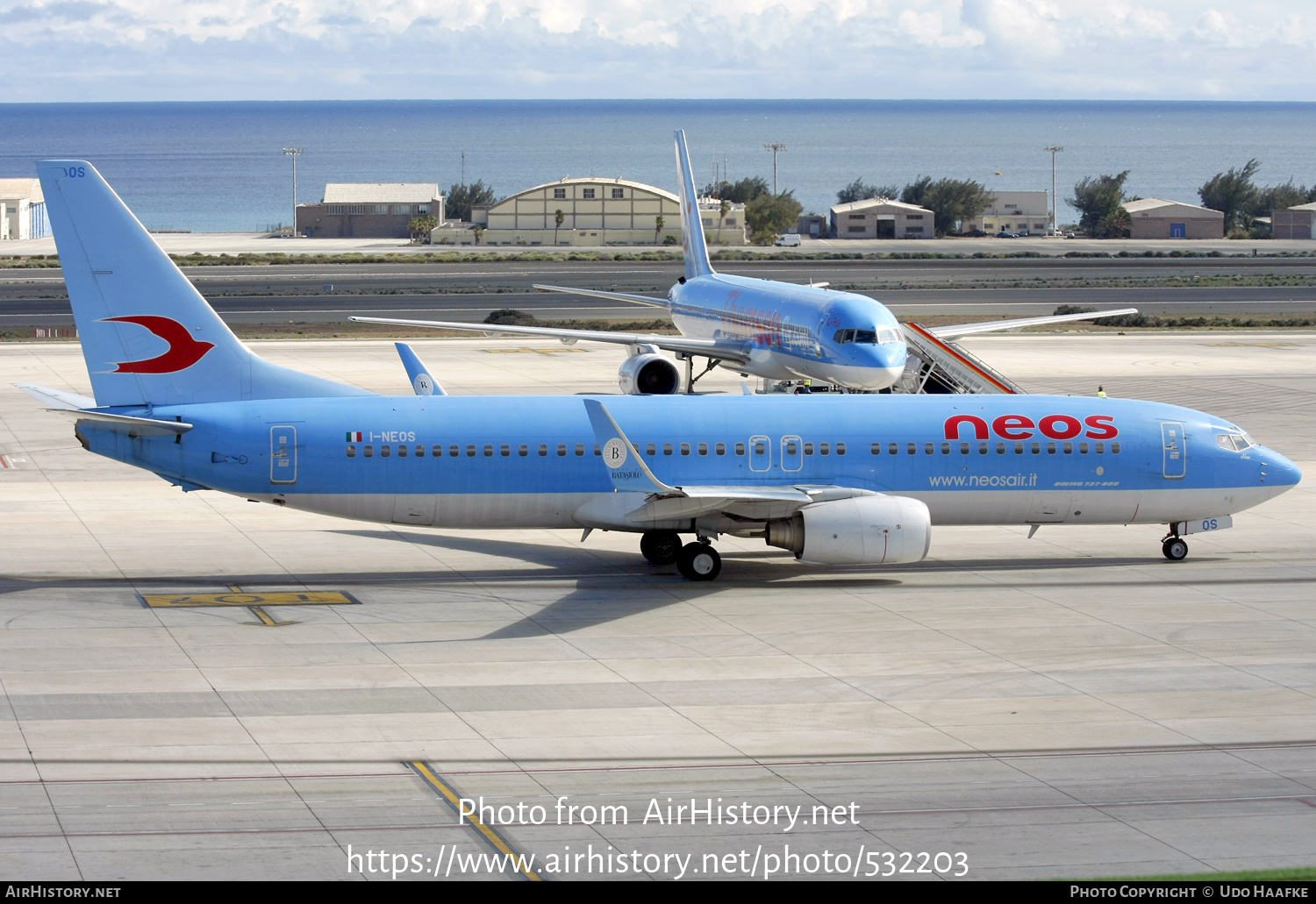 Aircraft Photo of I-NEOS | Boeing 737-86N | Neos | AirHistory.net #532203