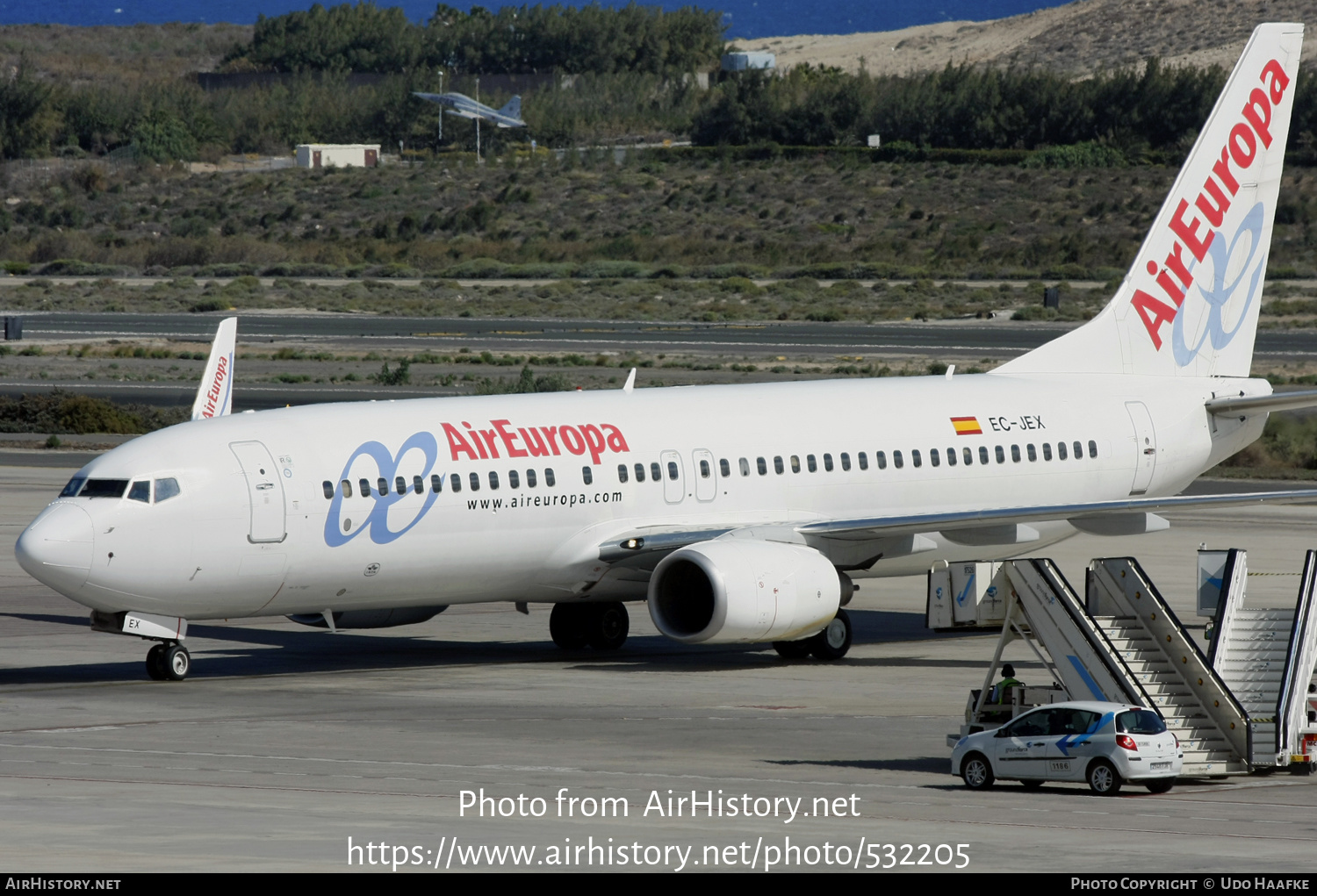 Aircraft Photo of EC-JEX | Boeing 737-86N | Air Europa | AirHistory.net #532205