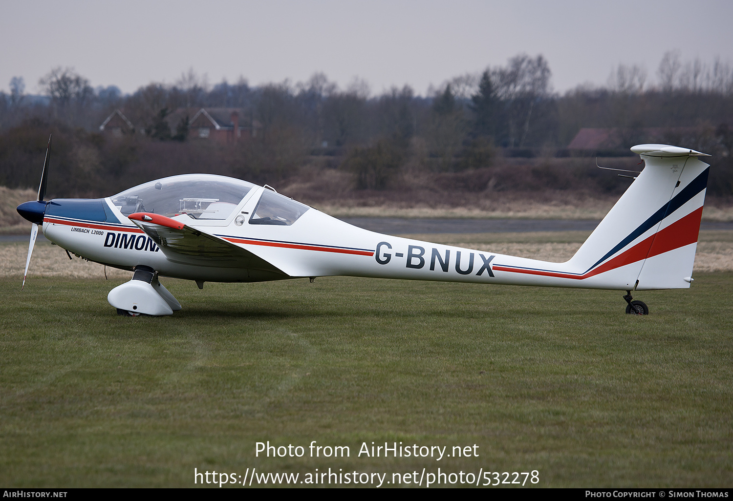 Aircraft Photo of G-BNUX | Hoffmann H-36 Dimona | AirHistory.net #532278