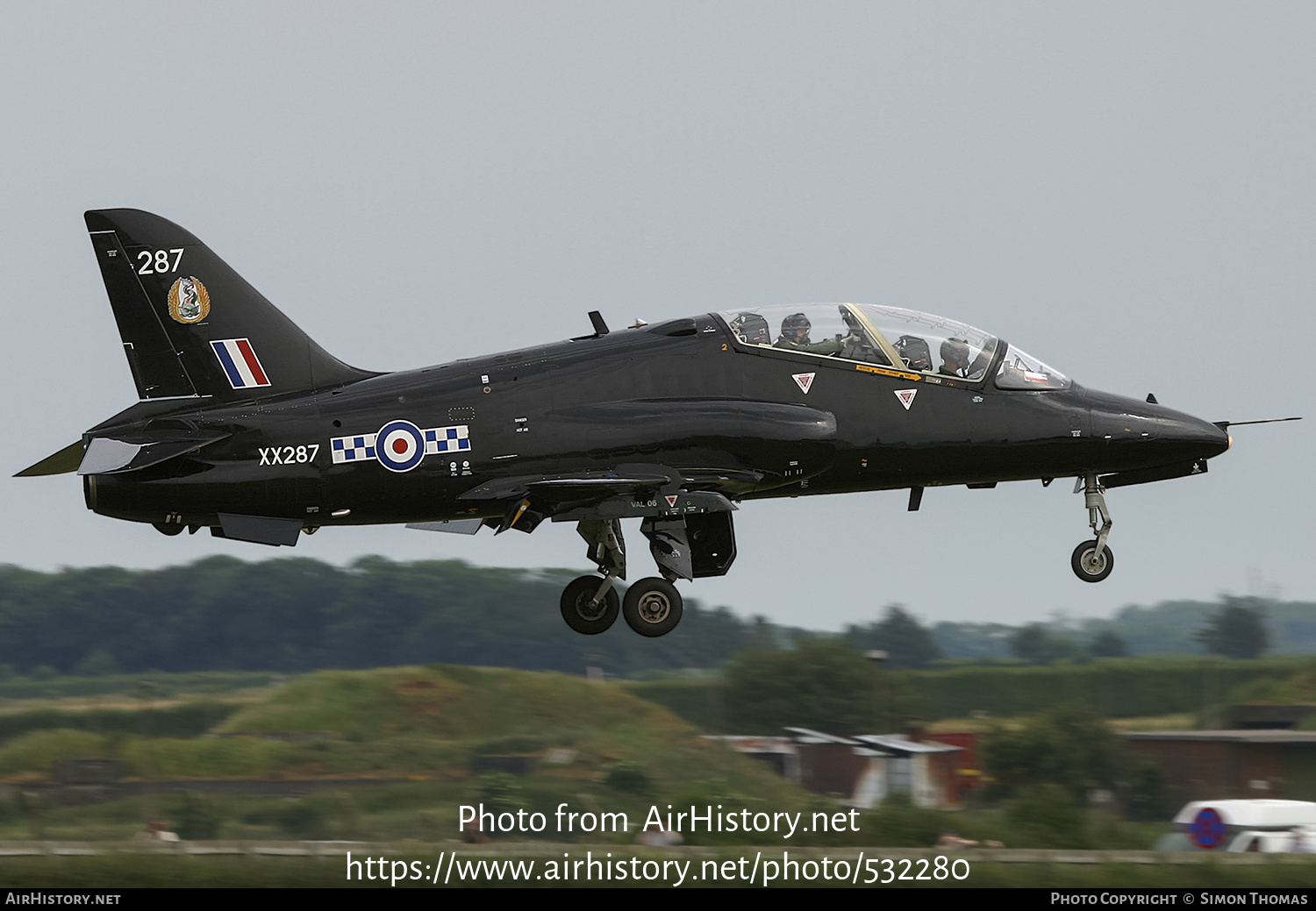 Aircraft Photo of XX287 | British Aerospace Hawk T1A | UK - Air Force | AirHistory.net #532280