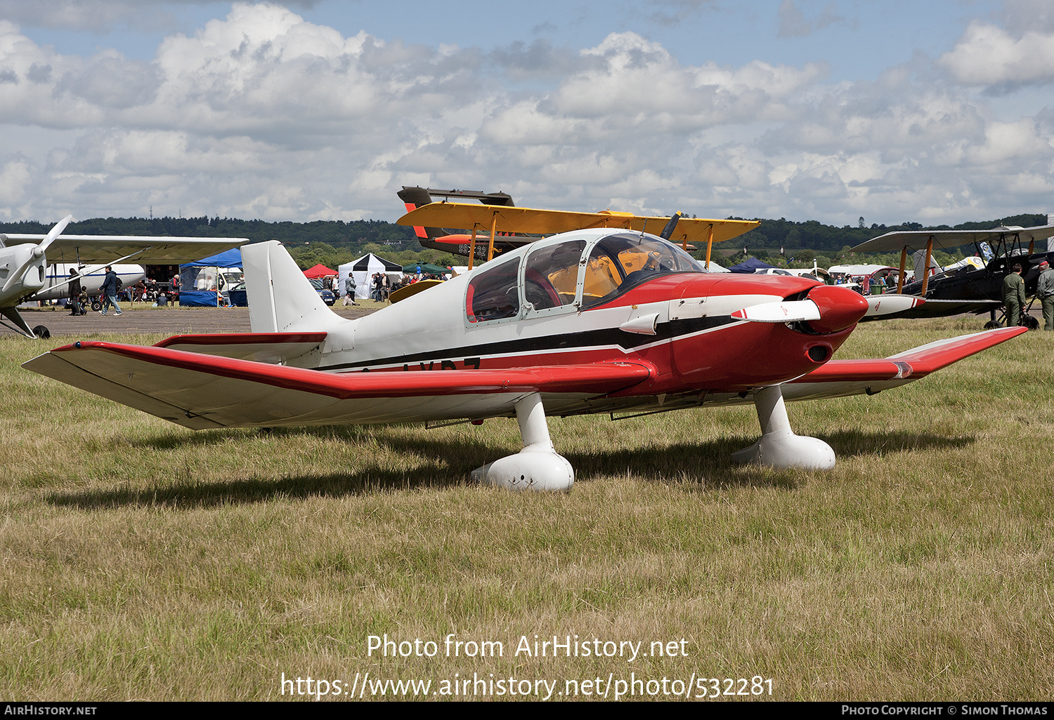 Aircraft Photo of G-AYDZ | Jodel DR-200/Mod | AirHistory.net #532281