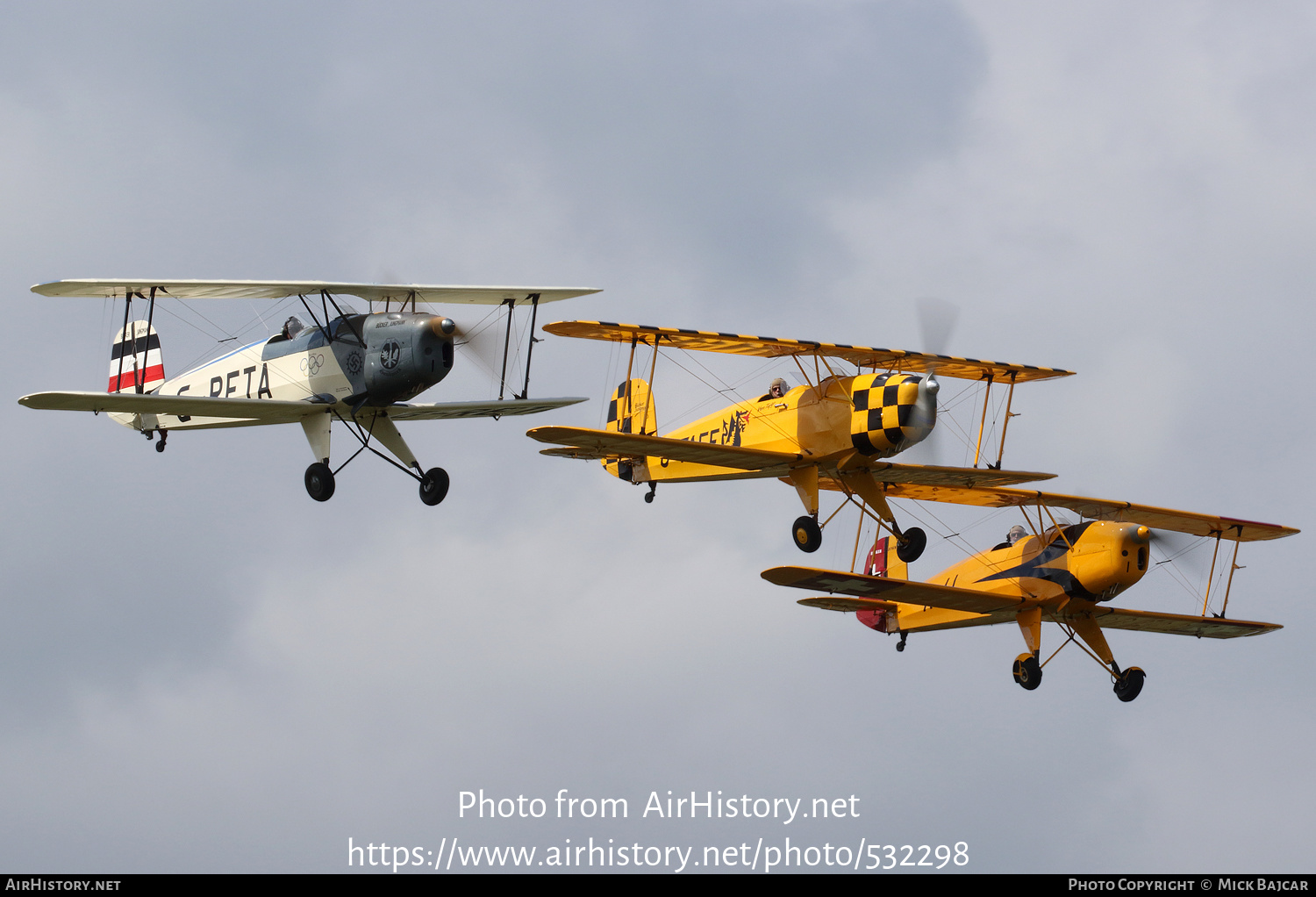 Aircraft Photo of G-RETA | CASA 1.131E Jungmann | AirHistory.net #532298