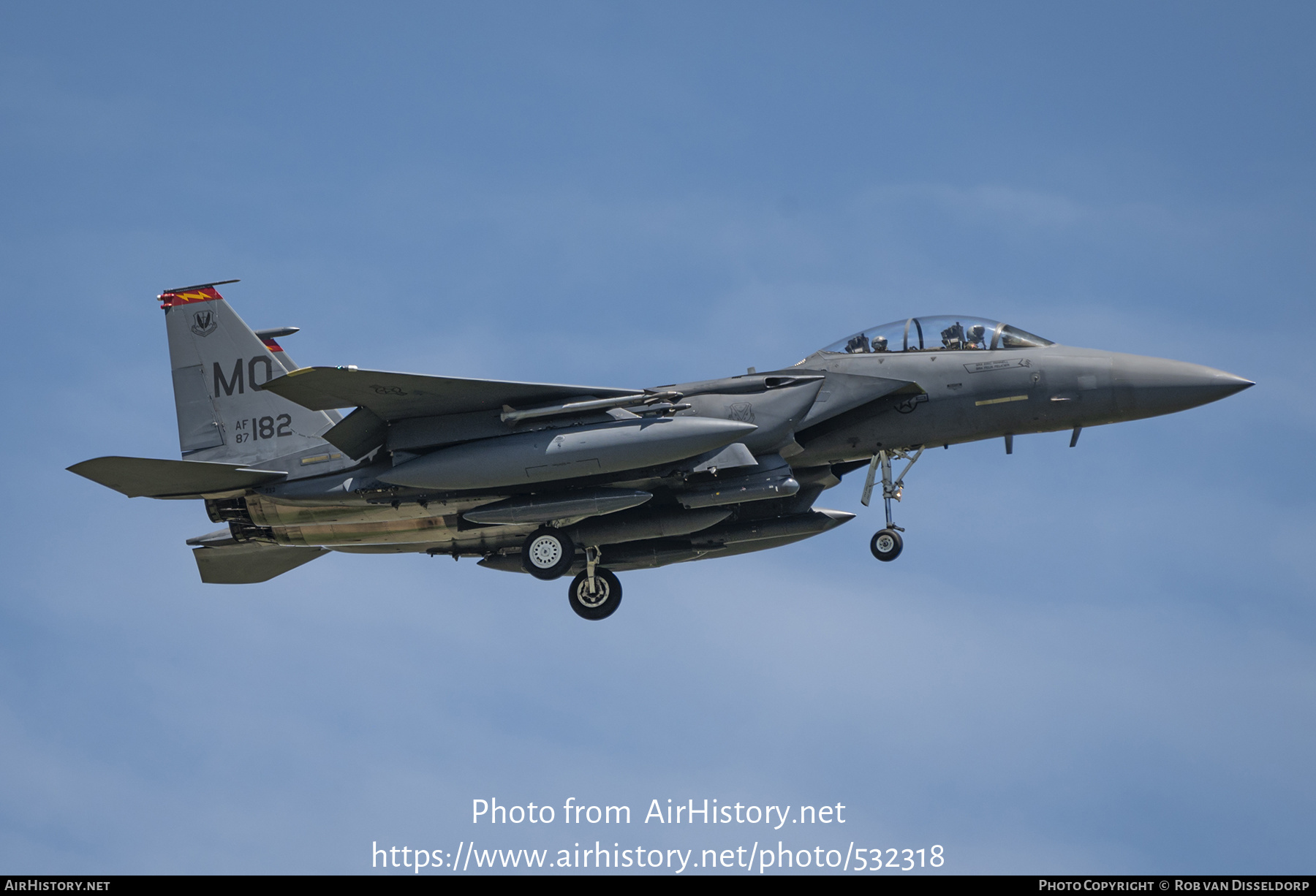 Aircraft Photo of 87-0182 / AF87-182 | Boeing F-15E Strike Eagle | USA - Air Force | AirHistory.net #532318