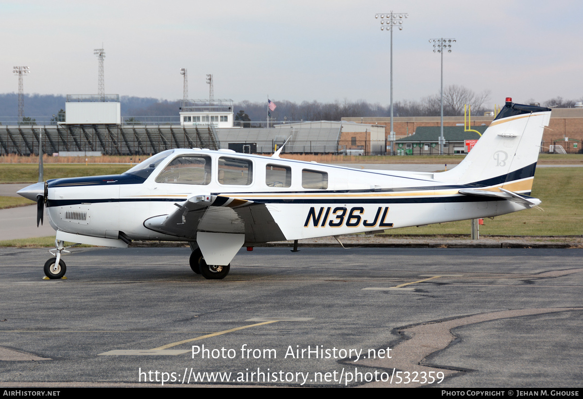 Aircraft Photo of N136JL | Hawker Beechcraft G36 Bonanza | AirHistory ...