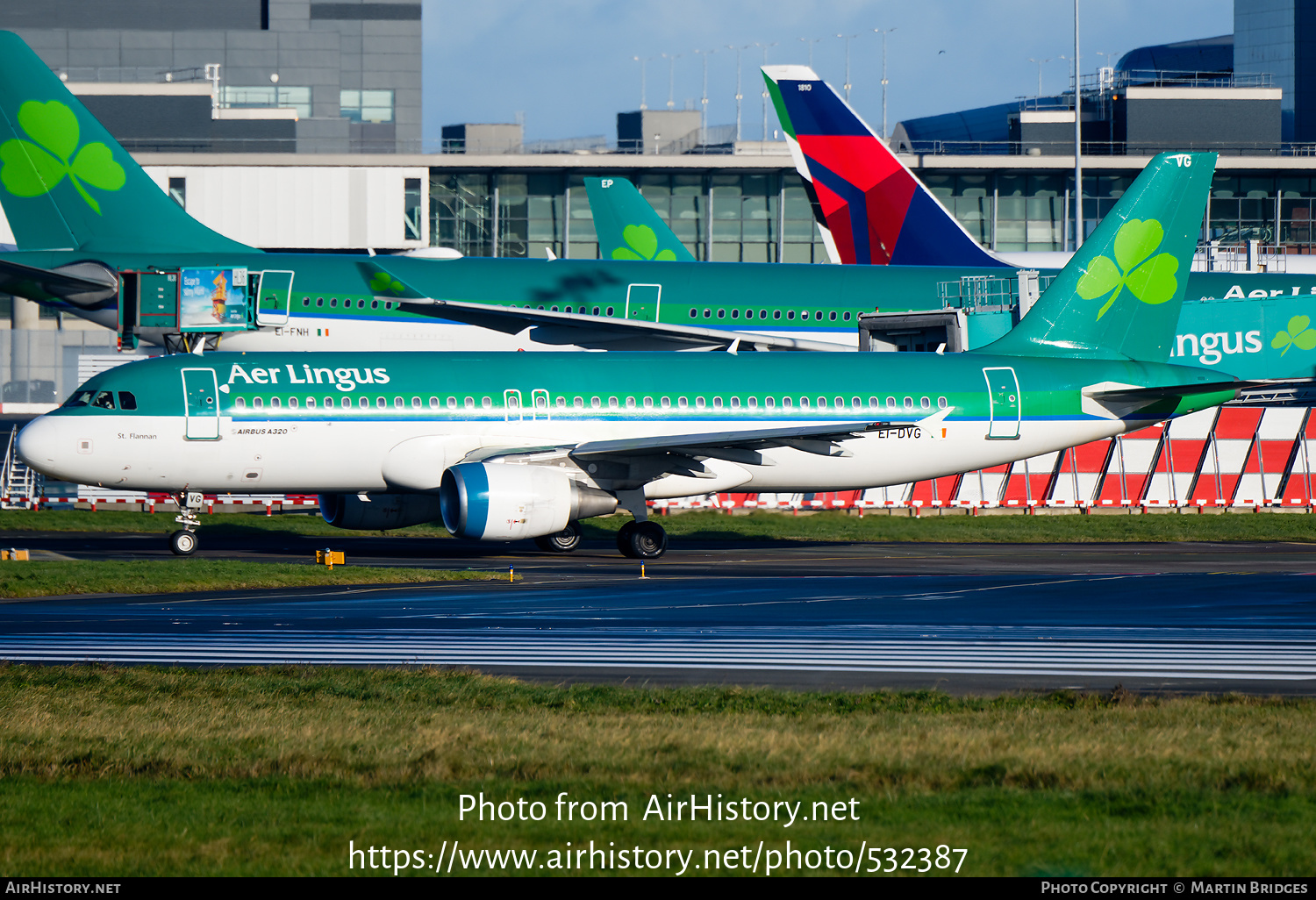 Aircraft Photo of EI-DVG | Airbus A320-214 | Aer Lingus | AirHistory.net #532387