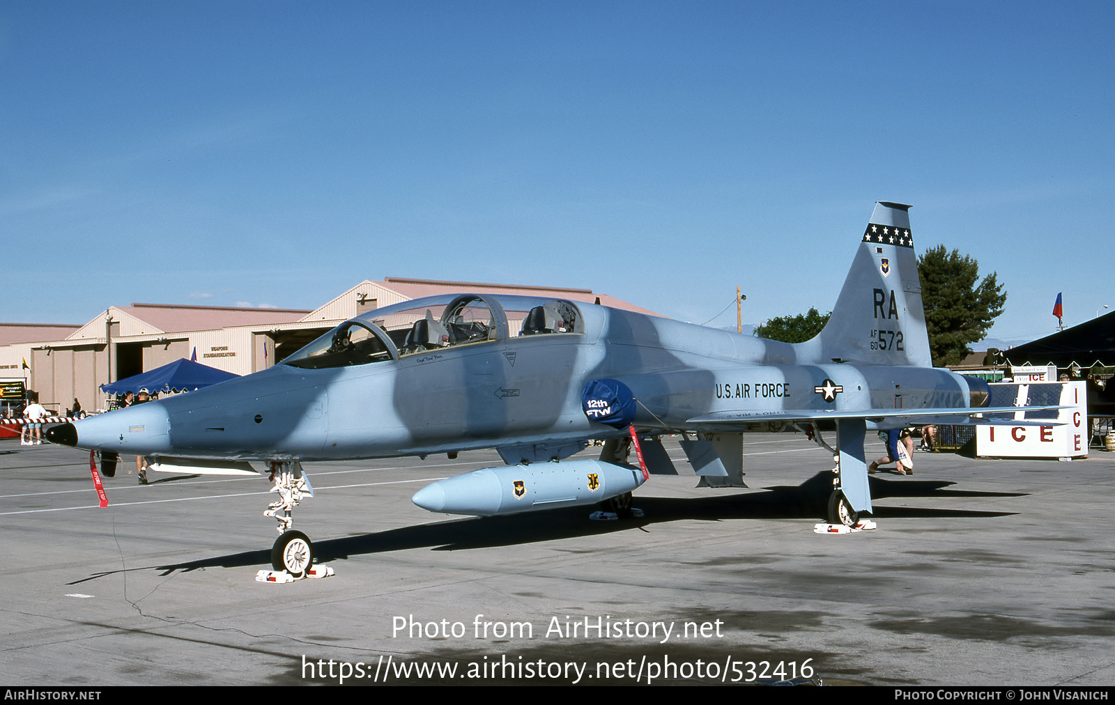 Aircraft Photo of 60-0572 / AF60-572 | Northrop T-38A Talon | USA - Air Force | AirHistory.net #532416