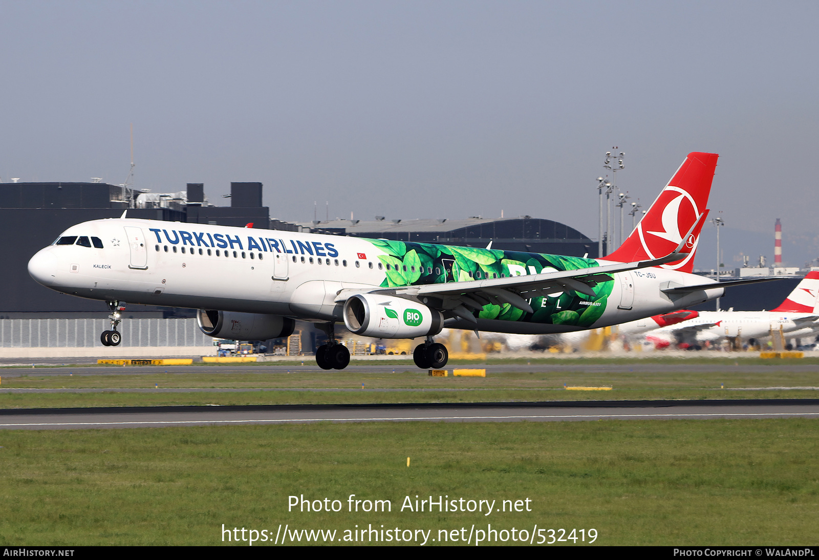 Aircraft Photo of TC-JSU | Airbus A321-231 | Turkish Airlines | AirHistory.net #532419