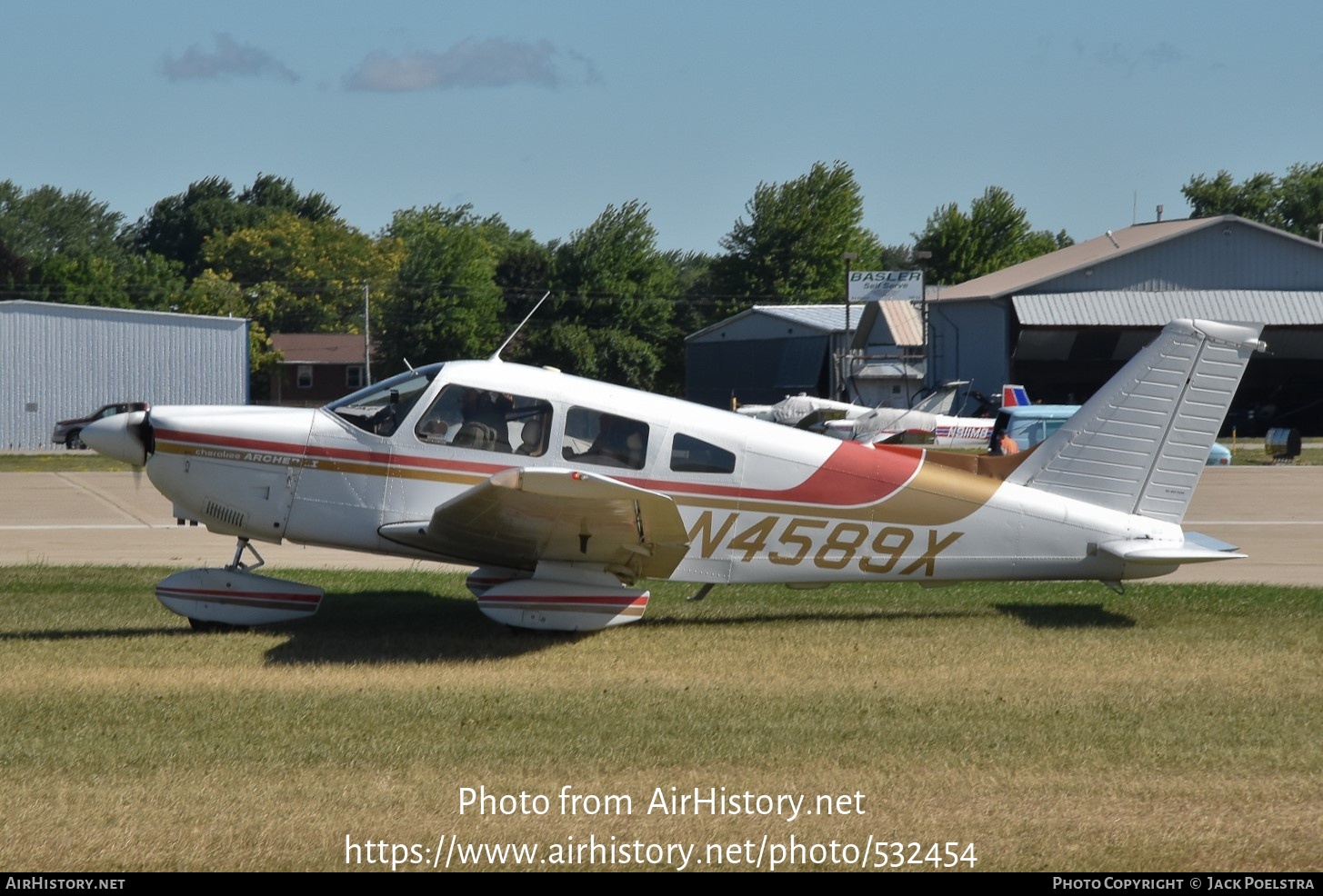 Aircraft Photo of N4589X | Piper PA-28-181 Cherokee Archer II | AirHistory.net #532454