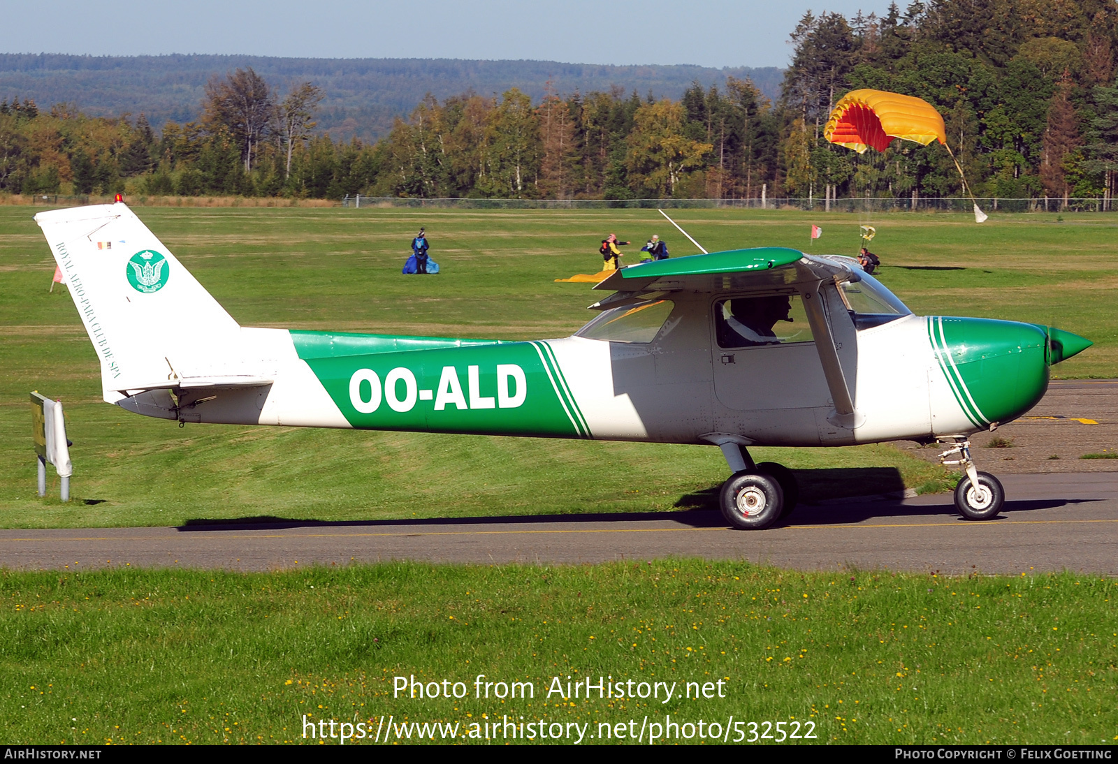 Aircraft Photo of OO-ALD | Reims F150L | Royal Aéro Para Club de Spa | AirHistory.net #532522