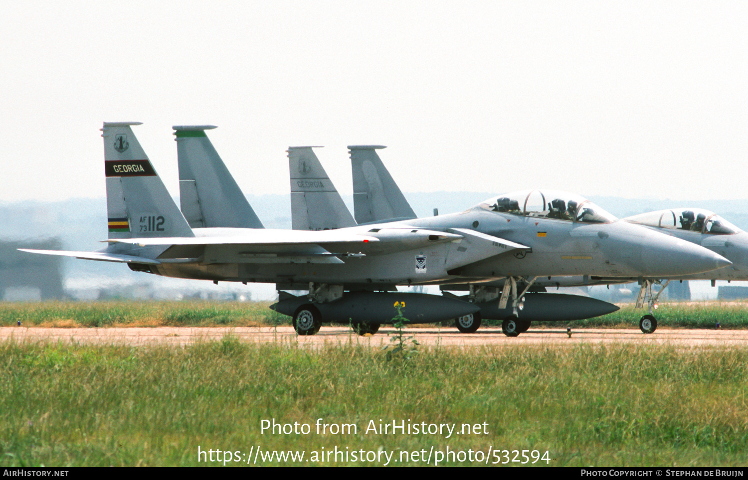 Aircraft Photo of 73-0112 / AF73-112 | McDonnell Douglas F-15B Eagle | USA - Air Force | AirHistory.net #532594