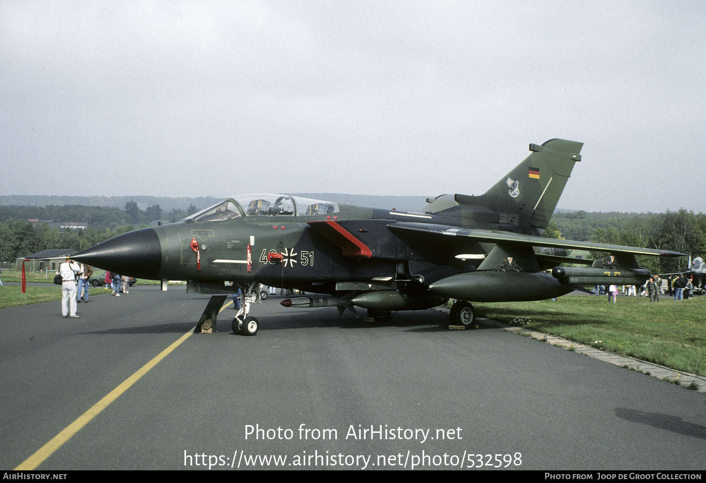 Aircraft Photo of 4651 | Panavia Tornado ECR | Germany - Air Force | AirHistory.net #532598