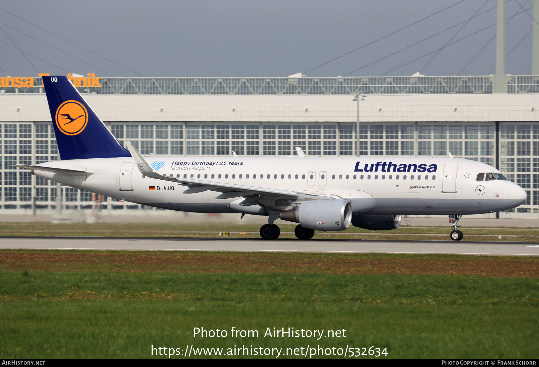 Aircraft Photo of D-AIUQ | Airbus A320-214 | Lufthansa | AirHistory.net #532634