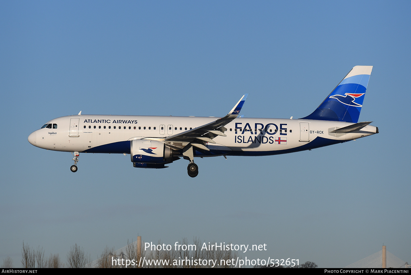 Aircraft Photo of OY-RCK | Airbus A320-251N | Atlantic Airways | AirHistory.net #532651