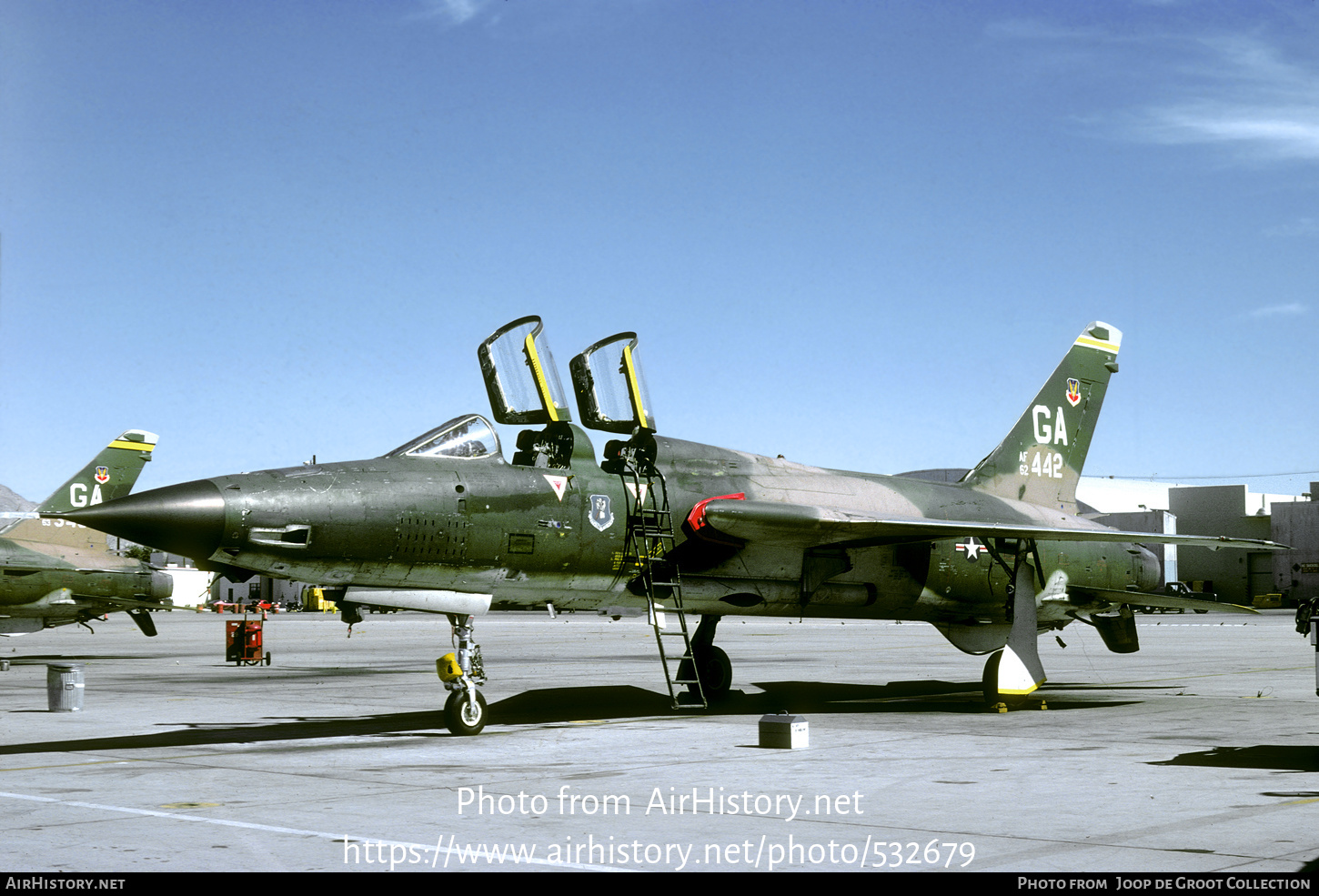 Aircraft Photo of 62-4442 / AF62-442 | Republic F-105G Thunderchief | USA - Air Force | AirHistory.net #532679