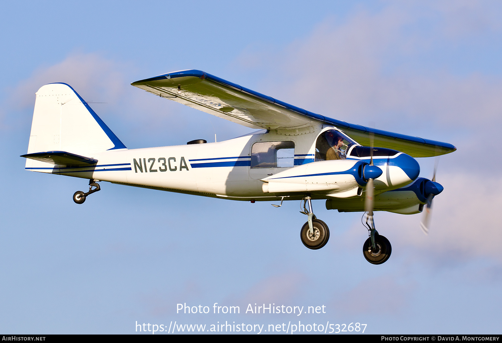 Aircraft Photo of N123CA | Dornier Do-28A-1 | AirHistory.net #532687