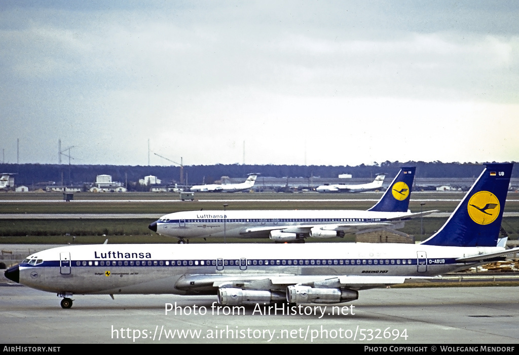 Aircraft Photo of D-ABUB | Boeing 707-330B | Lufthansa | AirHistory.net #532694