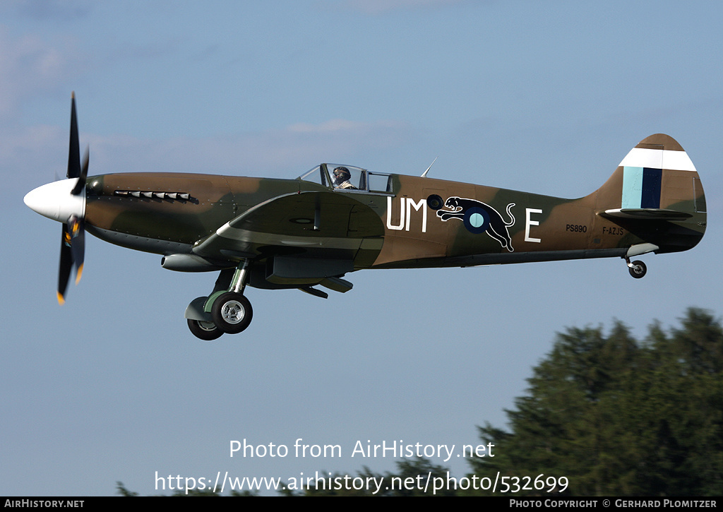 Aircraft Photo of F-AZJS | Supermarine 389 Spitfire PR19 | AirHistory.net #532699