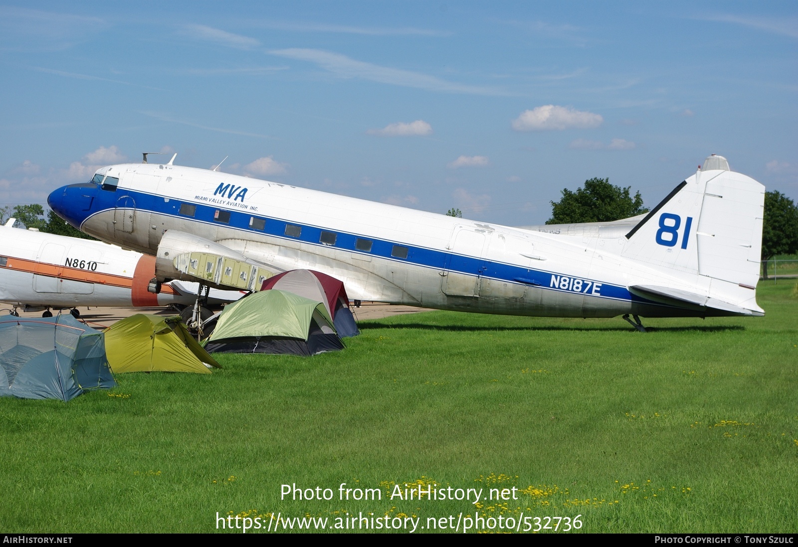 Aircraft Photo of N8187E | Douglas C-47A Skytrain | Miami Valley Aviation | AirHistory.net #532736