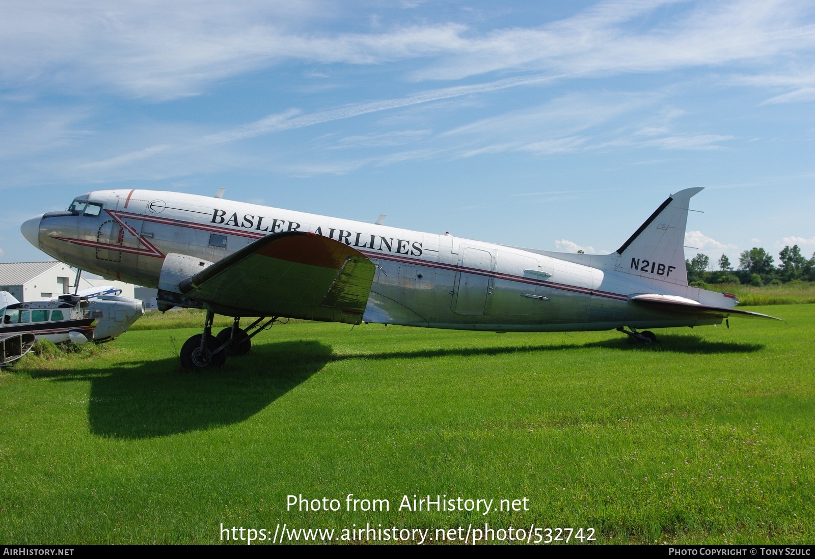 Aircraft Photo of N21BF | Douglas C-47A Skytrain | Basler Airlines | AirHistory.net #532742