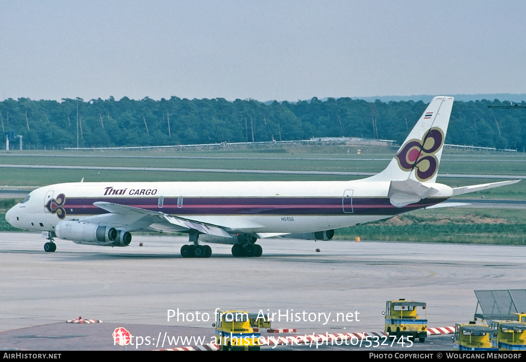 Aircraft Photo of HS-TGS | McDonnell Douglas DC-8-62AF | Thai Cargo | AirHistory.net #532745