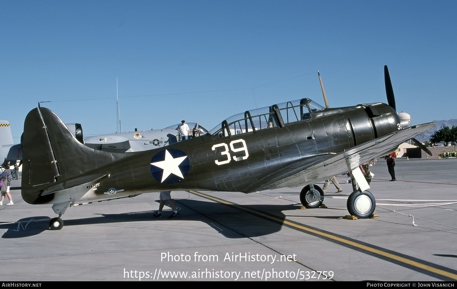 Aircraft Photo of N670AM / NX670AM | Douglas SBD-5 Dauntless | AirHistory.net #532759