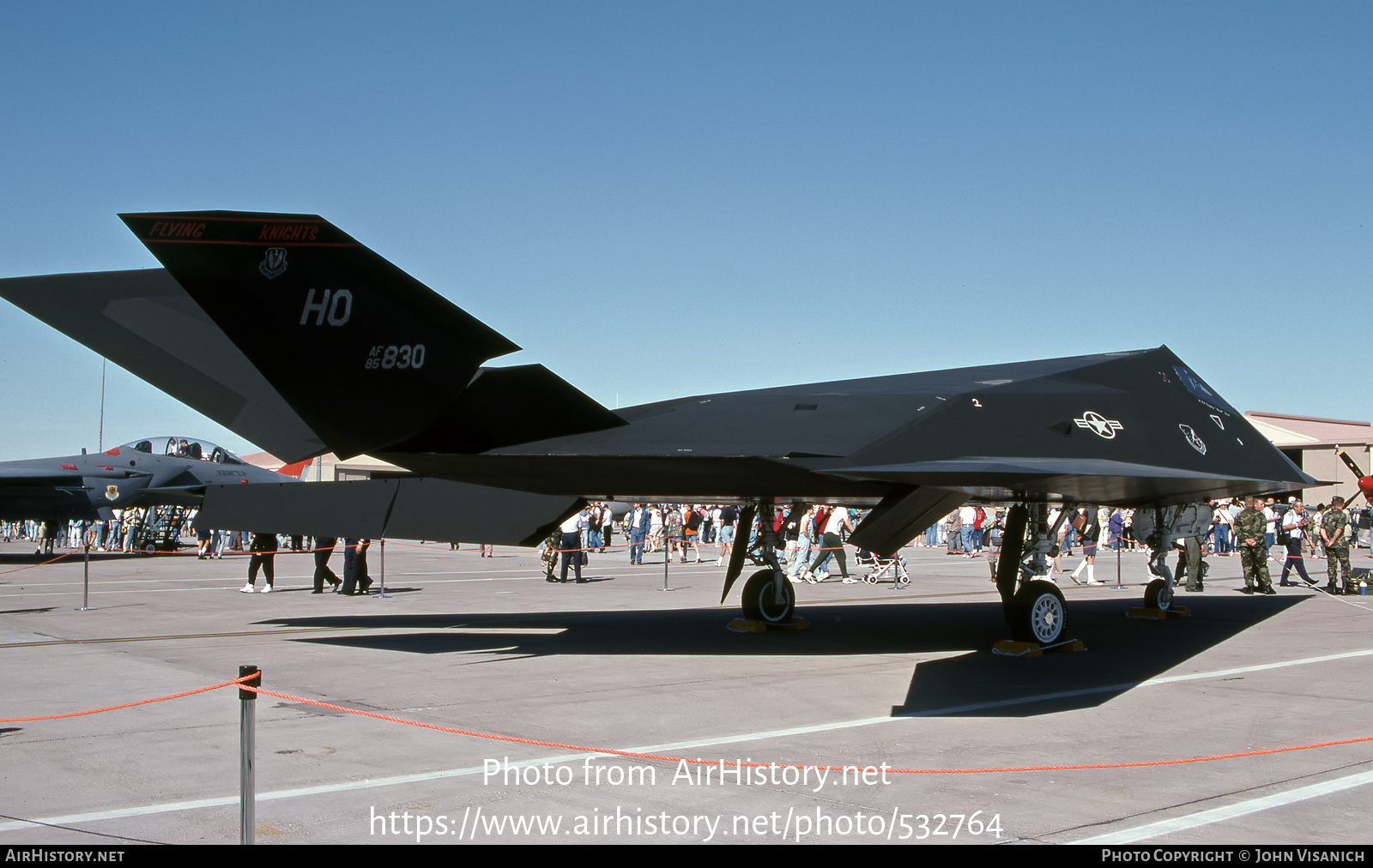 Aircraft Photo of 85-0830 / AF85-830 | Lockheed F-117A Nighthawk | USA - Air Force | AirHistory.net #532764