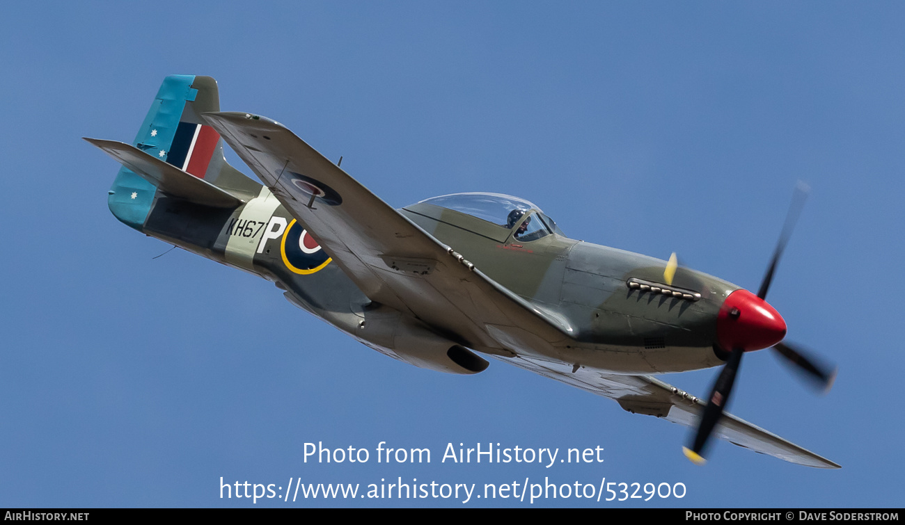 Aircraft Photo of VH-JUC / KH677 | Commonwealth CA-18 Mustang 21 (P-51D) | Australia - Air Force | AirHistory.net #532900