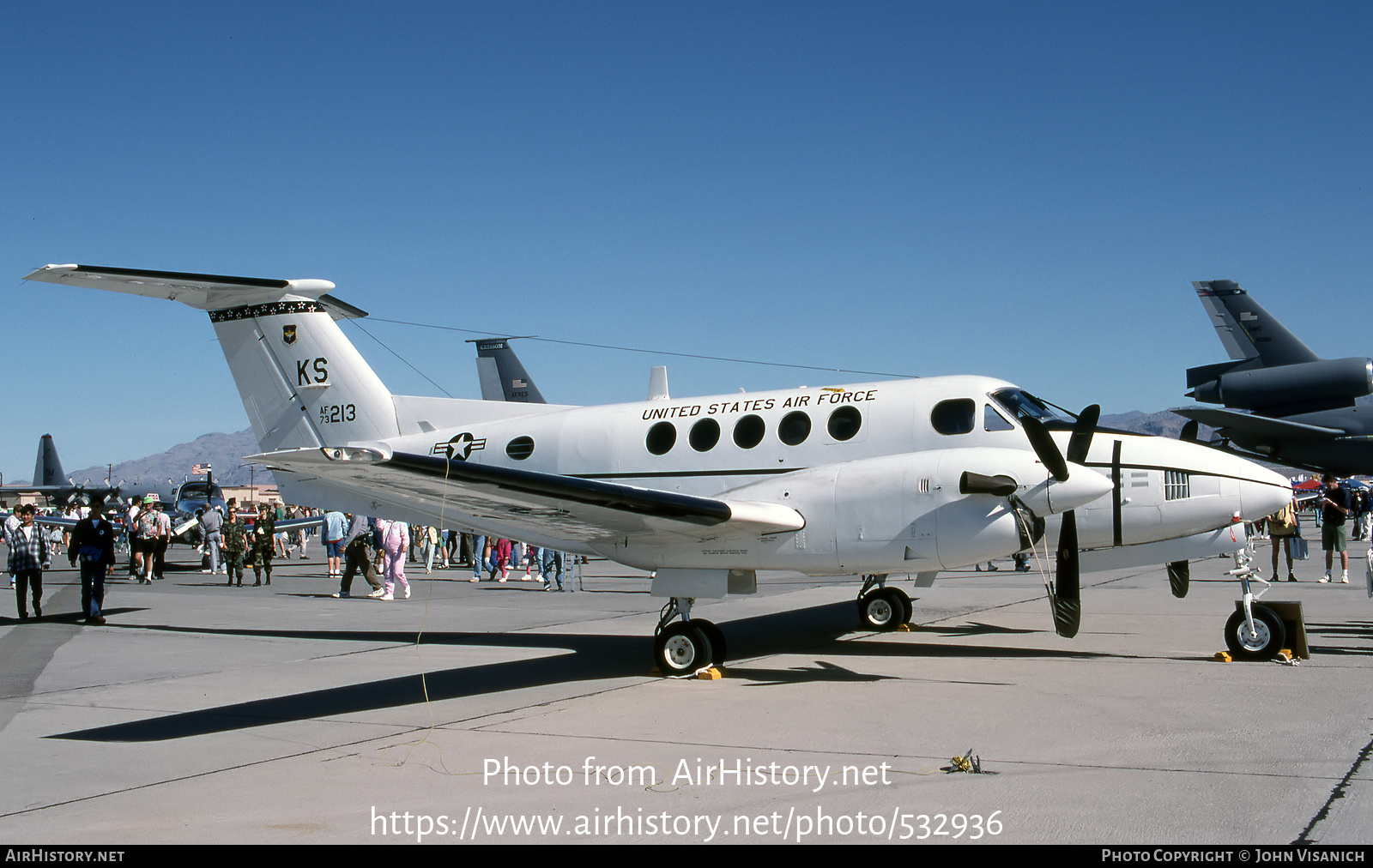 Aircraft Photo of 73-1213 / AF73-213 | Beech C-12C Huron | USA - Air Force | AirHistory.net #532936