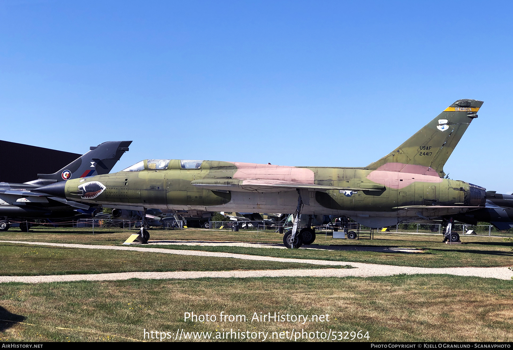 Aircraft Photo of 62-4417 / 24417 | Republic F-105F Thunderchief | USA - Air Force | AirHistory.net #532964