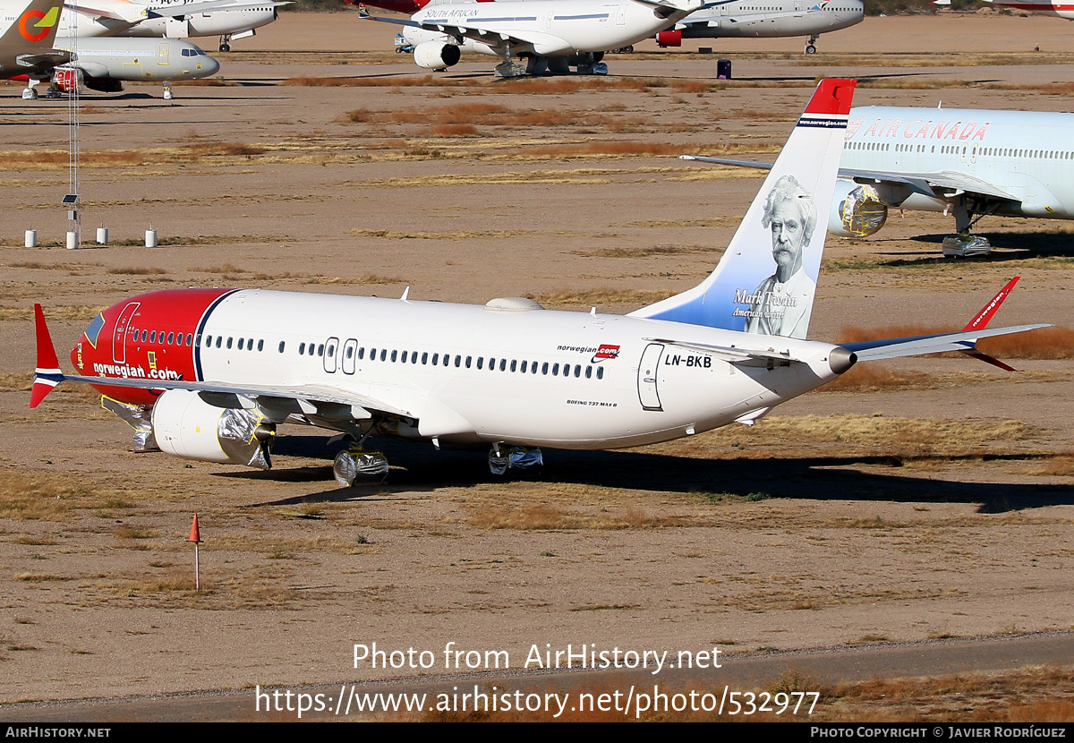 Aircraft Photo of LN-BKB | Boeing 737-8 Max 8 | Norwegian | AirHistory.net #532977