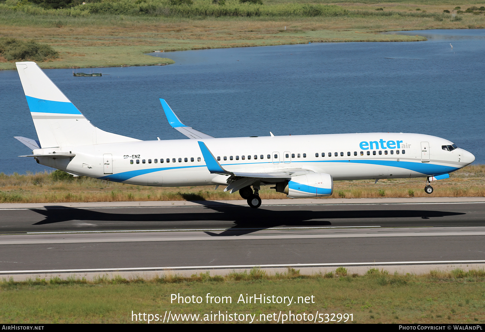 Aircraft Photo of SP-ENZ | Boeing 737-85F | Enter Air | AirHistory.net #532991