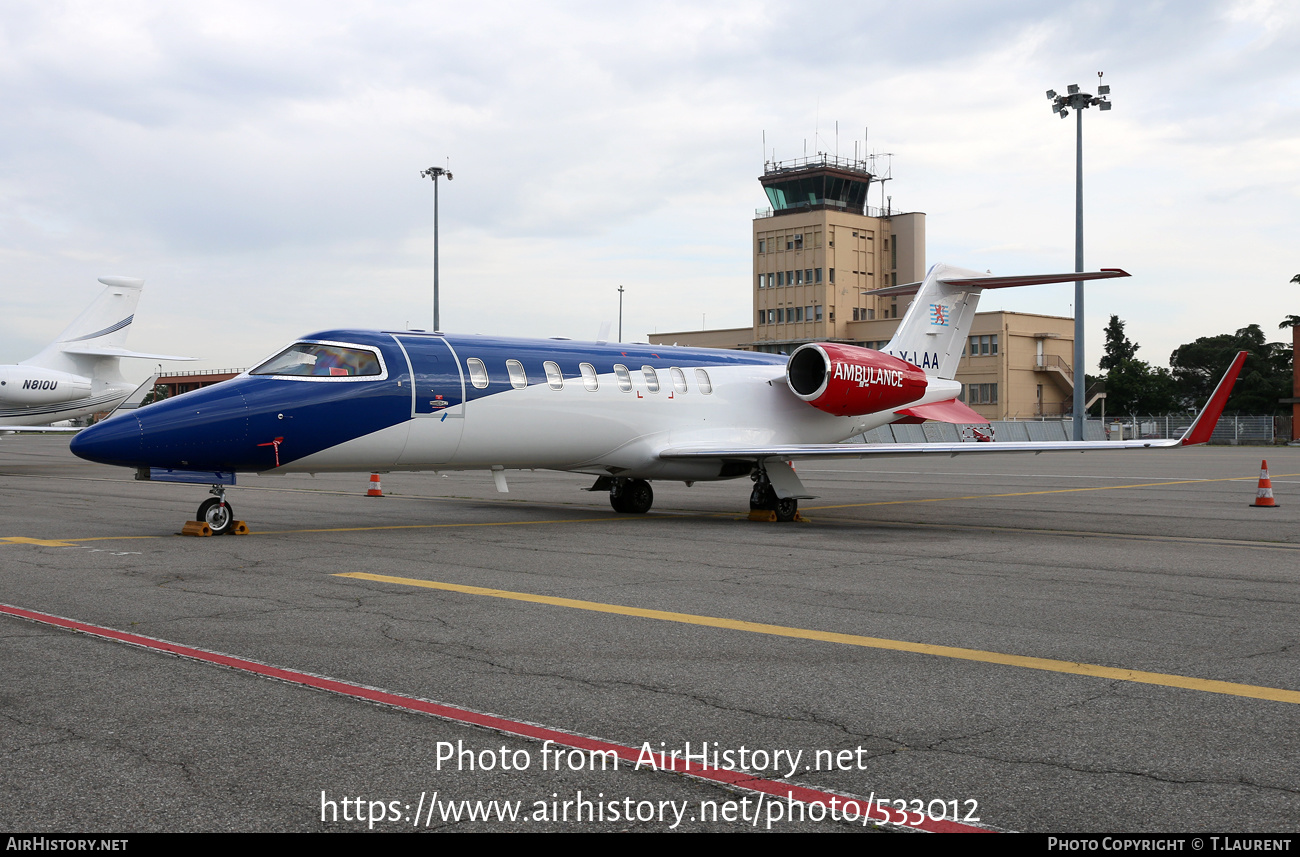 Aircraft Photo of LX-LAA | Learjet 45 | AirHistory.net #533012