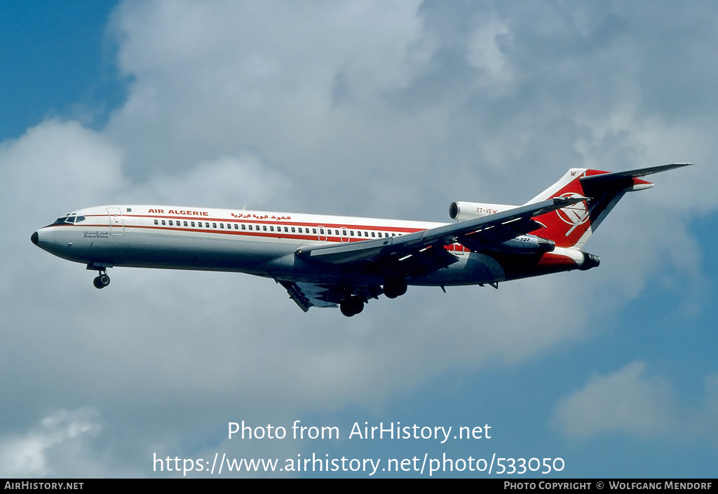 Aircraft Photo of 7T-VEW | Boeing 727-2D6/Adv | Air Algérie | AirHistory.net #533050