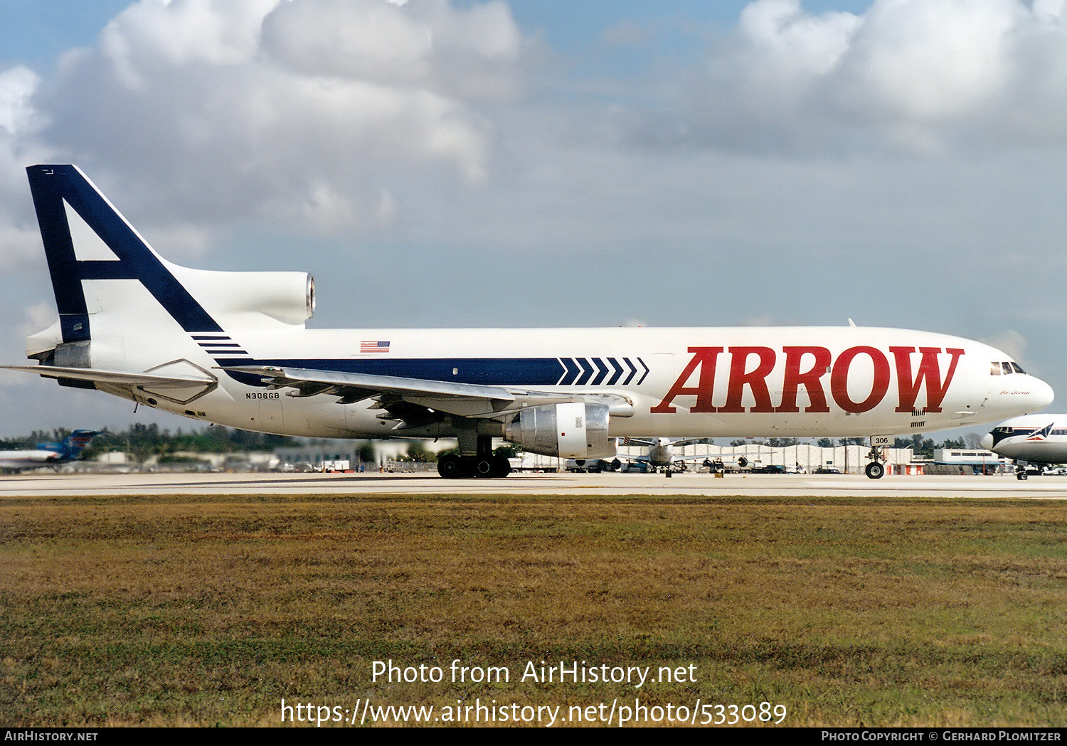 Aircraft Photo of N306GB | Lockheed L-1011-385-1-15 TriStar 200/F | Arrow Air | AirHistory.net #533089